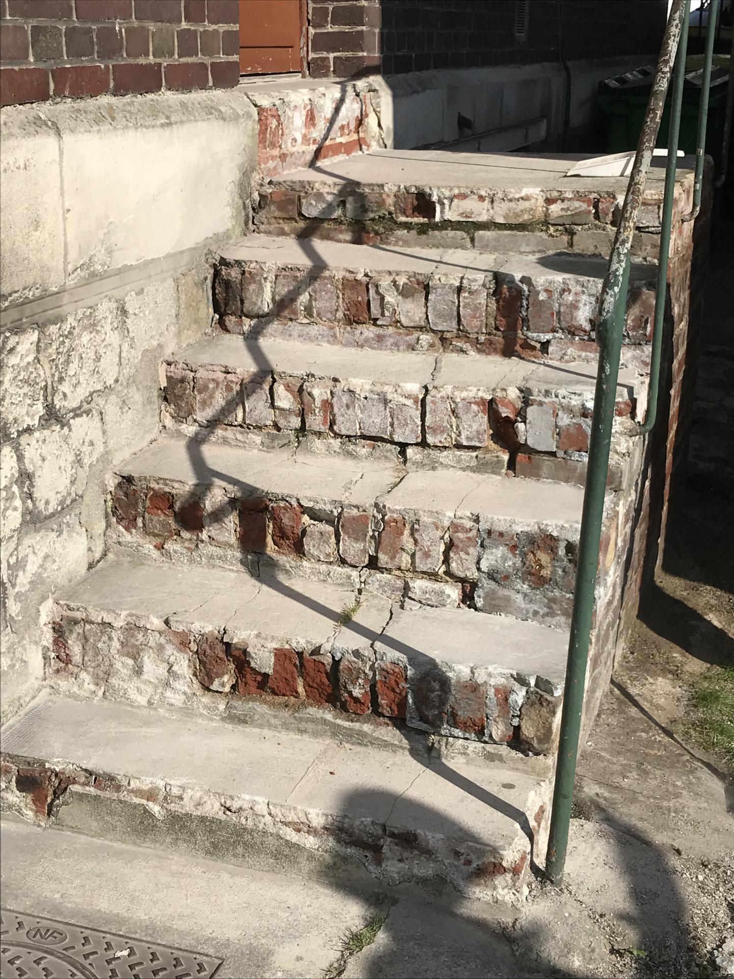 Réfection d'un escalier extérieur Compiègne (60)